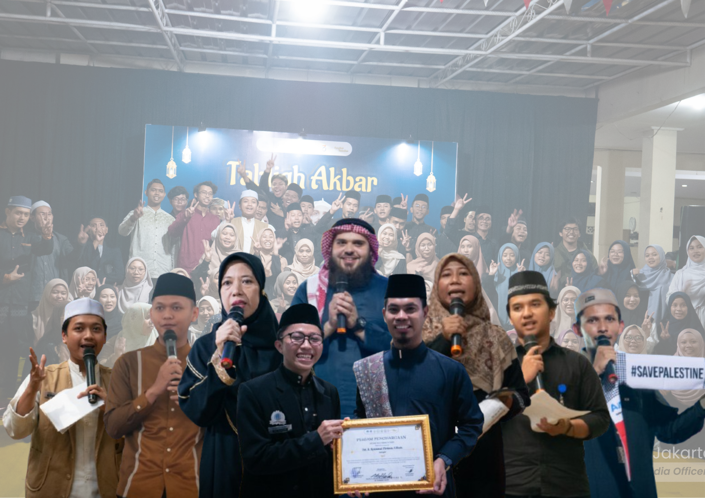 ANSYITHAH RAMADHAN: HIQMA UIN JAKARTA GELAR GERAKAN MENGAJAR TAHSIN DAN SENI ISLAMI (GEMATI) DAN TABLIGH AKBAR BERSAMA IMAM MUDA PALESTINA